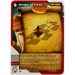 Trading Card, Ninjago Deck #2: 35 - Rings of Fire! - North American Version / [No Color/Any Color]