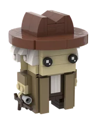 Doc Brown 1885 Brickheadz