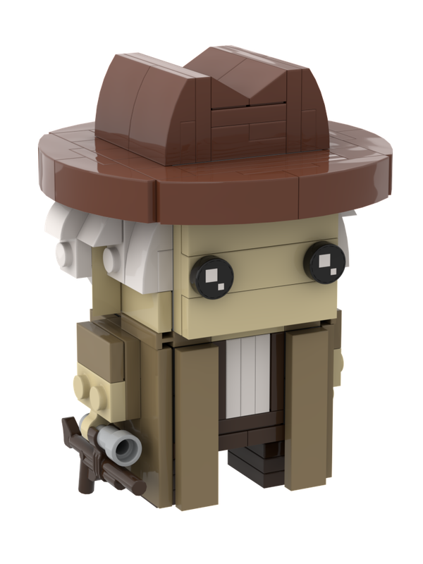 Lego Doc Brown 1885 Brickheadz