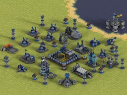 Command & Conquer - Red Alert 2 Allied Buildings Pack
