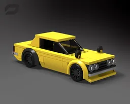 Nissan Skyline GT-R '72 Yellow