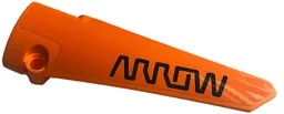 Technic, Panel Fairing # 6 Long Smooth, Side B with Black Stylized 'ARROW' Pattern (Sticker) - Set 42141
