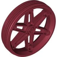 Wheel 61.6 x 13.6 Motorcycle / Dark Red