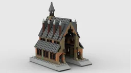 BoatHouse Magic School Modular MOCs part 1