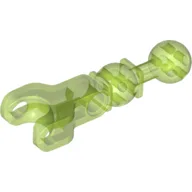 Large Figure Skeletal, Limb with Ball Joint on Axle and Ball Socket and Hole / Trans-Bright Green
