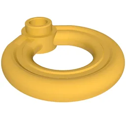 Equipment Flotation Ring [Life Preserver] / Pearl Gold