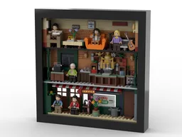 21319 FRIENDS Central Perk in photo frame