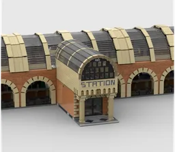 Modular Train Station