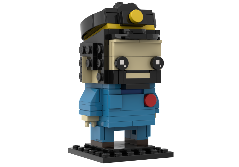 Lego Captain Haddock (Destination Moon)
