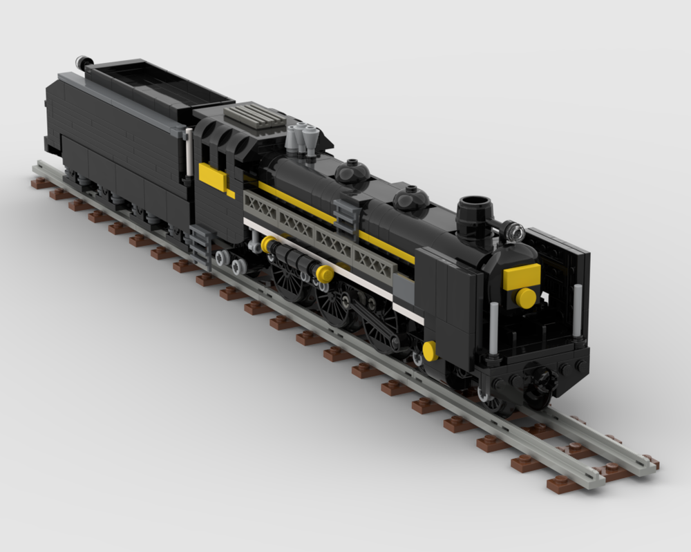 Lego Japanese national railways C51 steam locomotive