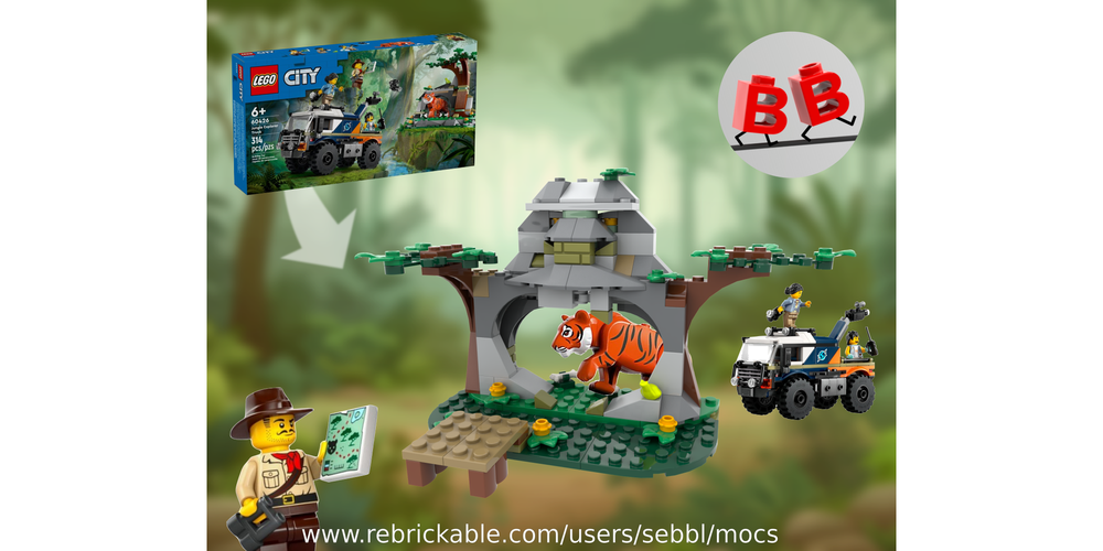 Lego 60426: Ancient Jungle Temple