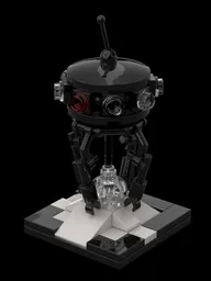 Probe Droid Minifigure Scale