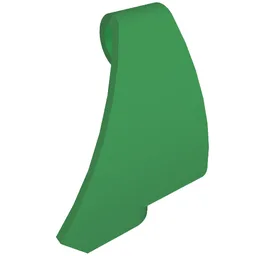 Technic Panel Fairing #10 Medium Triangle Smooth / Green