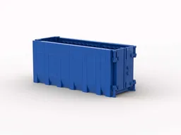 Bleu container high