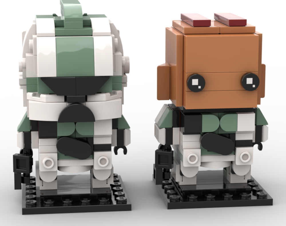 Lego Phase 1 Commander Gree Brickheadz