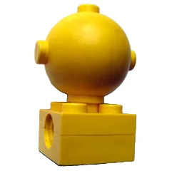 Homemaker Figure / Maxifigure Torso with Yellow Head, Plain (792c04 / 685)