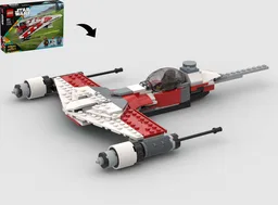 N-1 Starfighter - Alternate Build of 75388 Bob's Starfighter