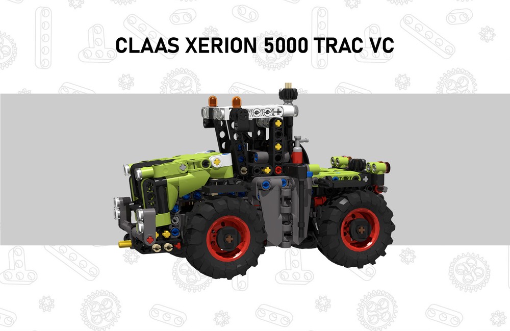 Lego CLAAS XERION 5000 TRAC VC