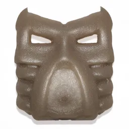 Large Figure Mask Krana Ca / Pearl Very Light Gray