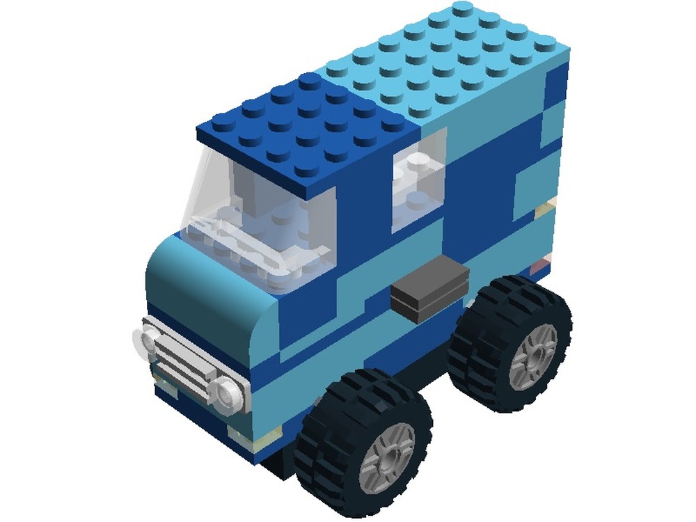 Lego Crazy Blue Van