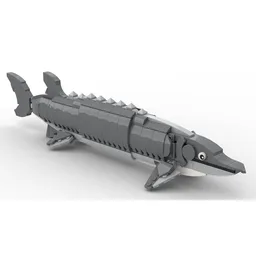 Lego Sturgeon Fish