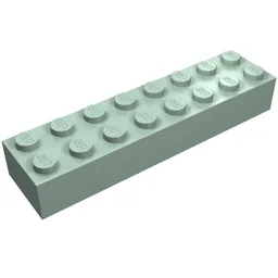 Brick 2 x 8 / Sand Green