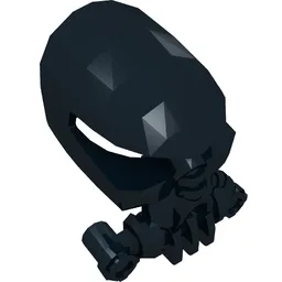 Large Figure Mask Hydraxon / Black