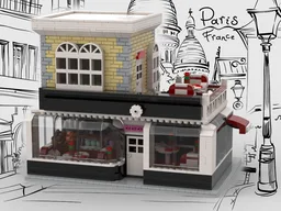 Franch Caffee and Cake Shop