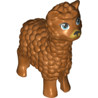 Lego Animal, Llama with Medium Blue Eyes / [No Color/Any Color]