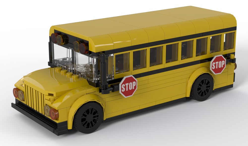 Lego School Bus