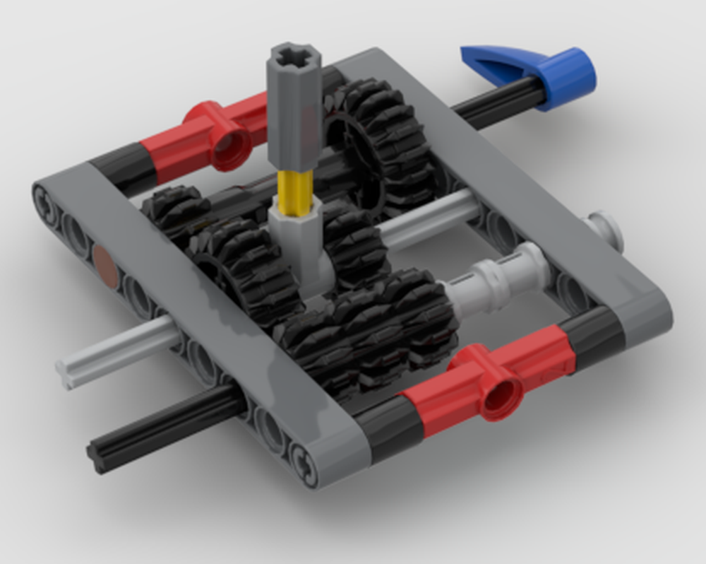 Lego Working 2 Speed Manual Transmission + N