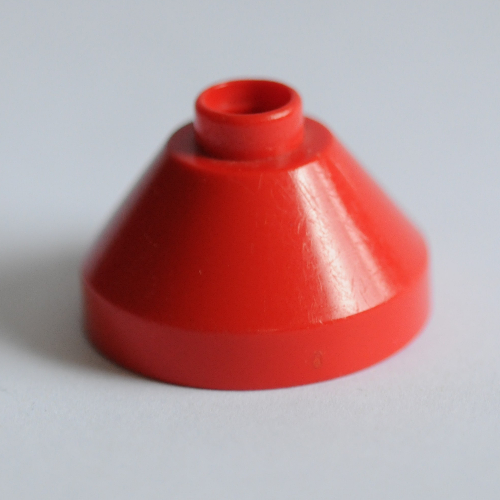 Lego Duplo Cone 2 x 2 x 1 / Red
