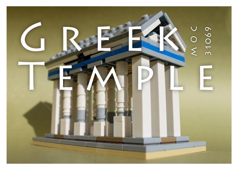 Lego Greek Temple - 31069 Alternate Build