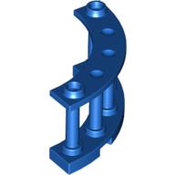 Lego Fence Spindled 4 x 4 x 2 Quarter Round with 2 Studs / Blue