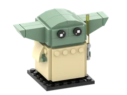 Baby Yoda (Grogu) Brickheadz - Full Size