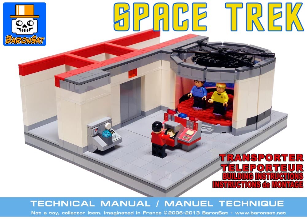 Lego RB Star Trek Classic / TOS: Transporter Room Diorama
