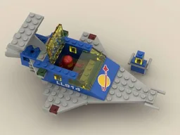 "914" Space Speeder and droid