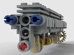 Piston Engine Inline 8