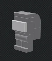 Simple Among Us Crewmate Minifig