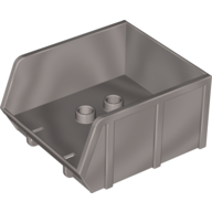 Lego Duplo Tipper Bucket Bed / Pearl Light Gray