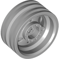 Lego Wheel 30 x 14 / Light Bluish Gray