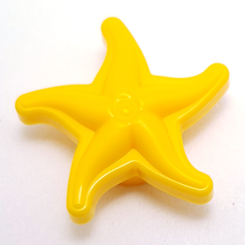 Lego Animal, Sea Life Set, Star Fish / Bright Light Orange