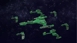 Klingon Vor'Cha-Class Battlecruiser