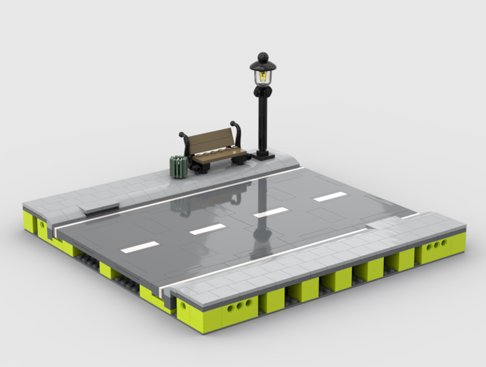 Lego MILS Road Straight