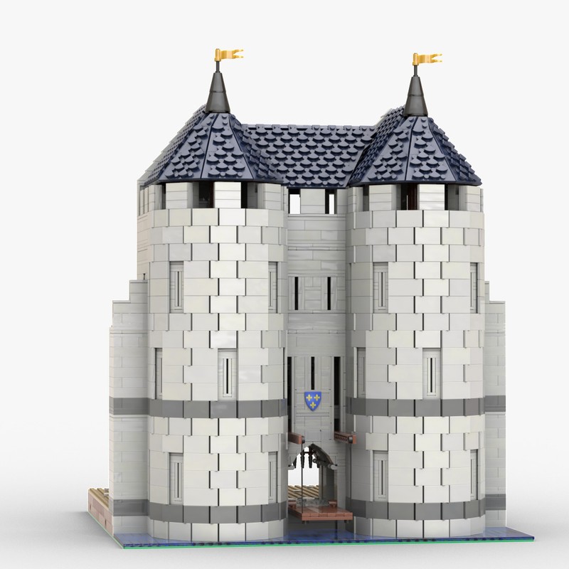 Lego Le Châtelet - a french medieval Gatehouse