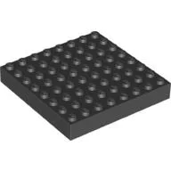 Brick 8 x 8 / Black