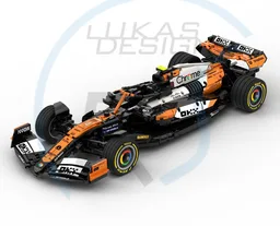 McLaren F1 MCL38 Singapore 2024 Livery 1:8 Scale