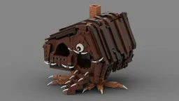Hut on chiken Legs