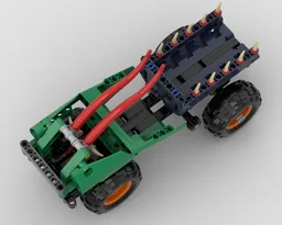 Dragon dump truck