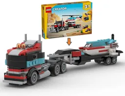 31146 Truck & Trailer & RaceBoat